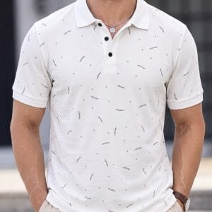SAYOOR Premium All-Over Print Polo Shirt