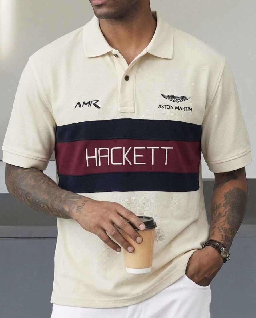 Hackett Premium Polo Shirt - Image 2
