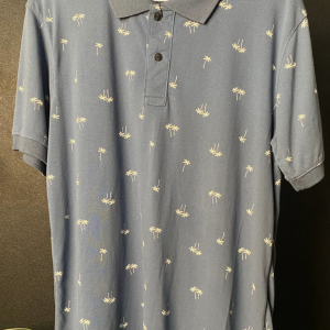 SAYOOR MEN’S ALLOVER PRINT POLO