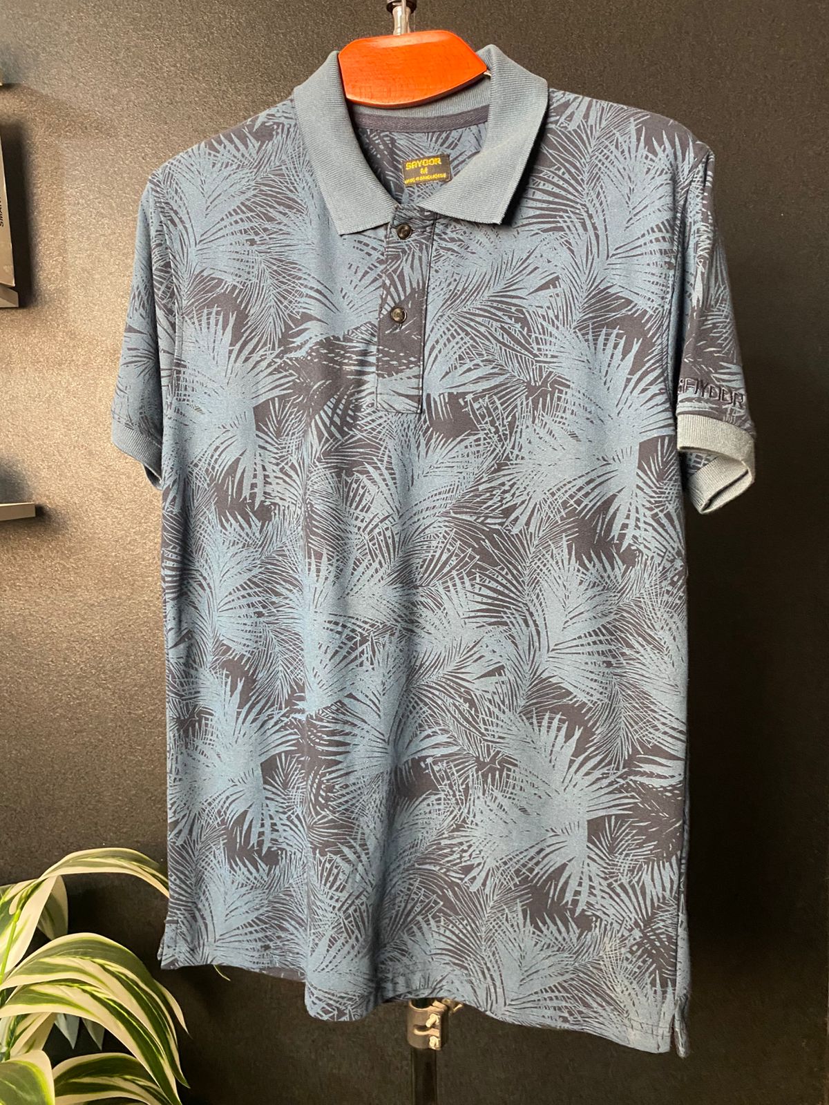 SAYOOR MEN’S ALLOVER PRINT POLO