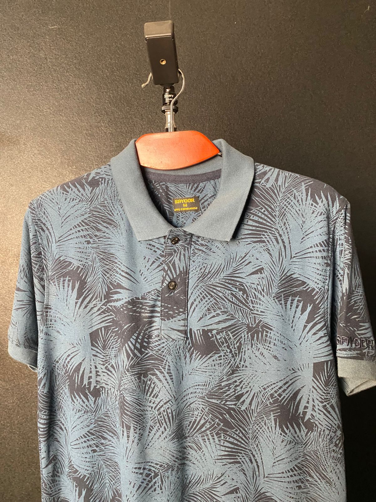 SAYOOR MEN’S ALLOVER PRINT POLO - Image 2