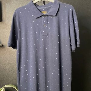 SAYOOR MEN’S ALLOVER PRINT POLO