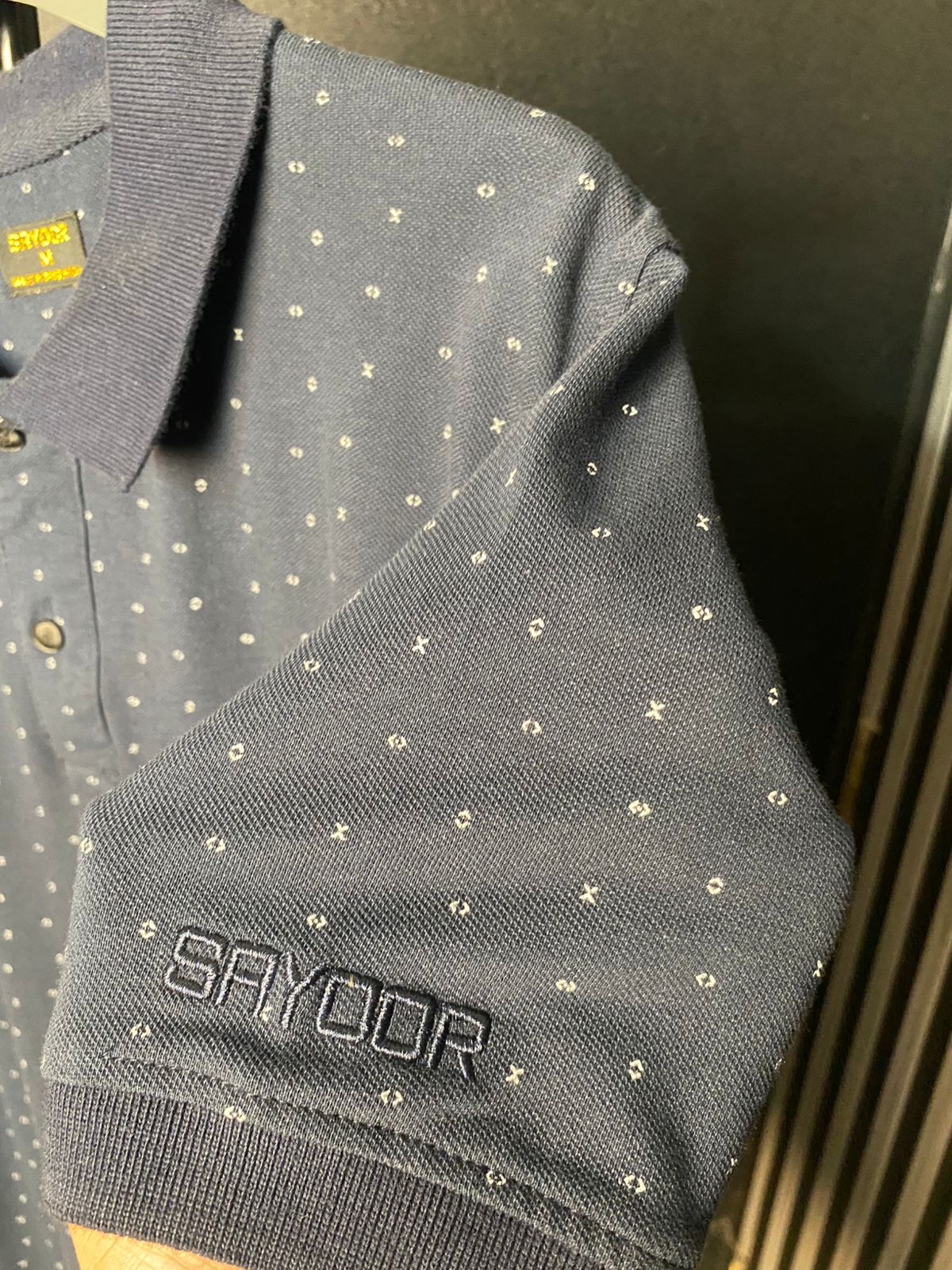 SAYOOR MEN’S ALLOVER PRINT POLO - Image 2