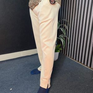 SAYOOR PREMIUM LOW CUT SOLID BAGGY TROUSER