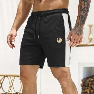SAYOOR Premium Knitted Dual-Tone Two Quarter Shorts