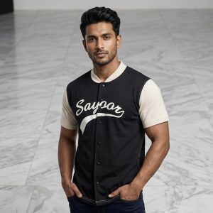 SAYOOR Premium Half Sleeve Knitted Cuban Shirt