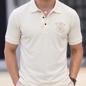 Premium Balmain Edition Classic Polo Shirt