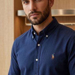 Ralph Lauren Premium Smart Casual Long Sleeve Shirt for Men