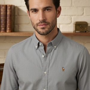 Ralph Lauren  Premium Smart Casual Long Sleeve Shirt for Men