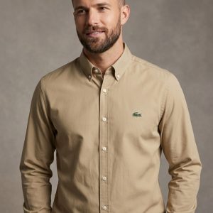 Lacoste  Premium Smart Casual Long Sleeve Shirt for Men