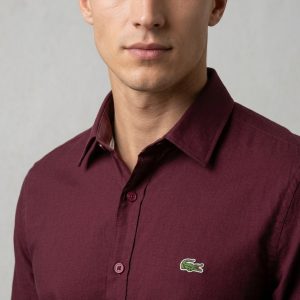 Lacoste  Premium Smart Casual Long Sleeve Shirt for Men
