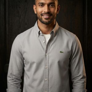 Lacoste  Premium Smart Casual Long Sleeve Shirt for Men