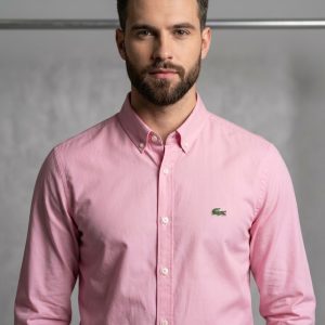 Lacoste Premium Smart Casual Long Sleeve Shirt for Men
